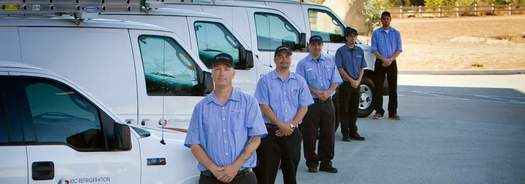 KIC Refrigeration crew ready for Mini Split Repair jobs across East Point